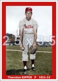 Thornton Kipper - 1953-55 Philadelphia Phillies - choose a size & style