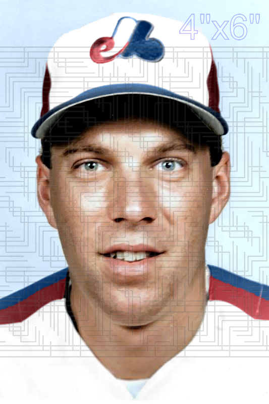 Tim Barrett - 1988 Montreal Expos - choose a size & style