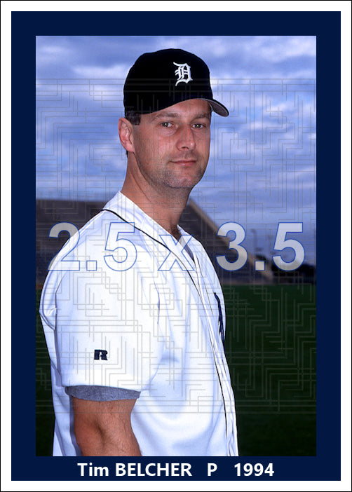 Tim Belcher - 1994 Detroit Tigers - choose a size & style