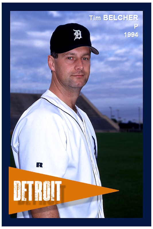 Tim Belcher - 1994 Detroit Tigers - choose a size & style