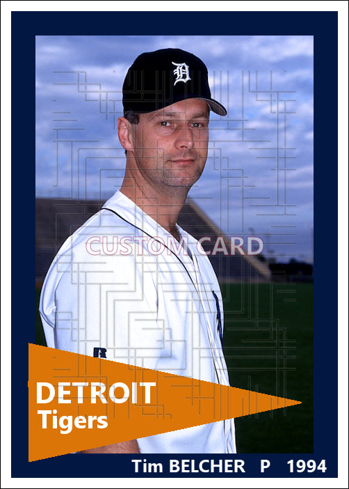 Tim Belcher - 1994 Detroit Tigers - choose a size & style