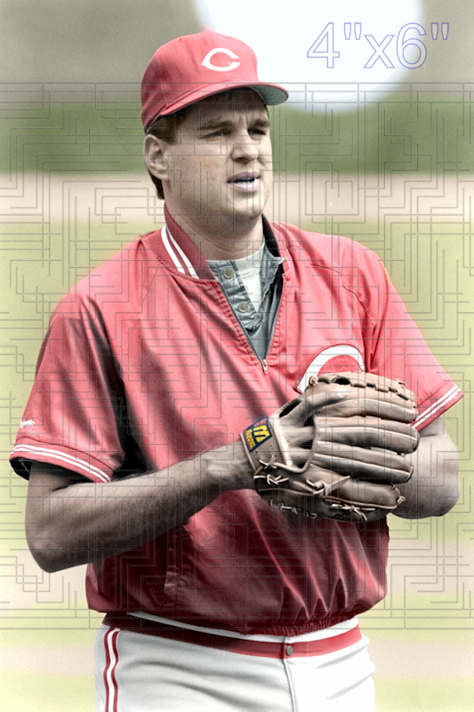 Tim Birtsas - 1989 Cincinnati Reds - choose a size & style