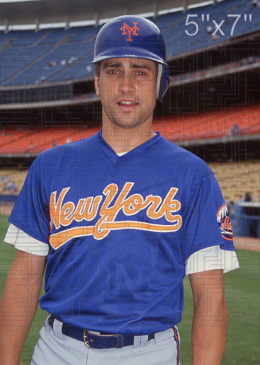 Tim Bogar - 1993 New York Mets - choose a size & style