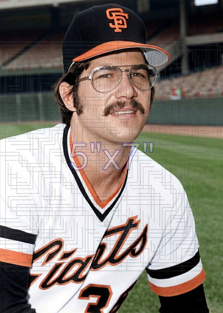 Tim Foli - 1977 San Francisco Giants - choose a size & style