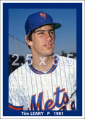Tim Leary - 1981 New York Mets - choose a size & style