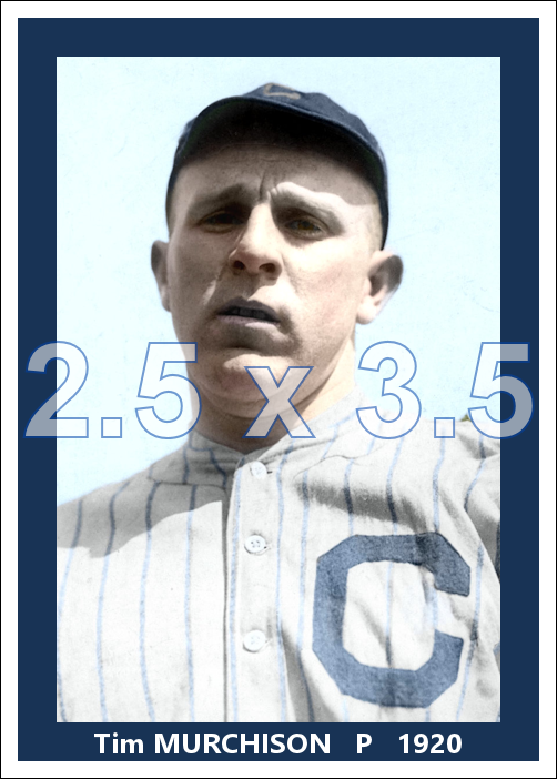 Tim Murchison - 1920 Cleveland Indians - choose a size & style