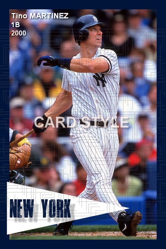 Tino Martinez - 2000 New York Yankees - choose a size & style