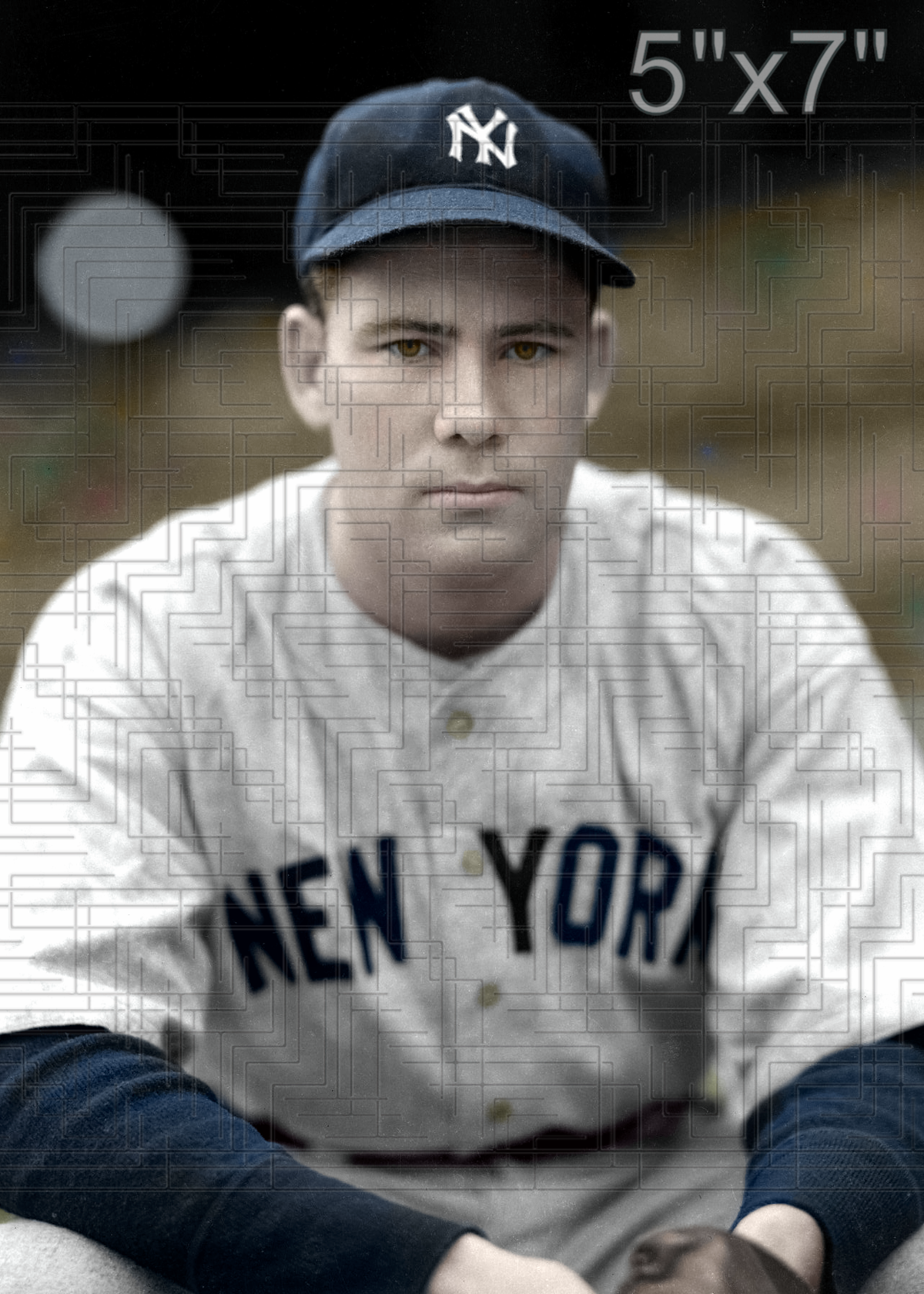 Tiny Bonham - 1940 New York Yankees - choose a size & style