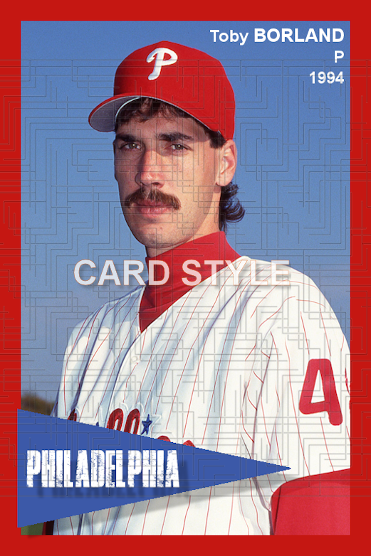 Toby Borland - 1994 Philadelphia Phillies - choose a size & style