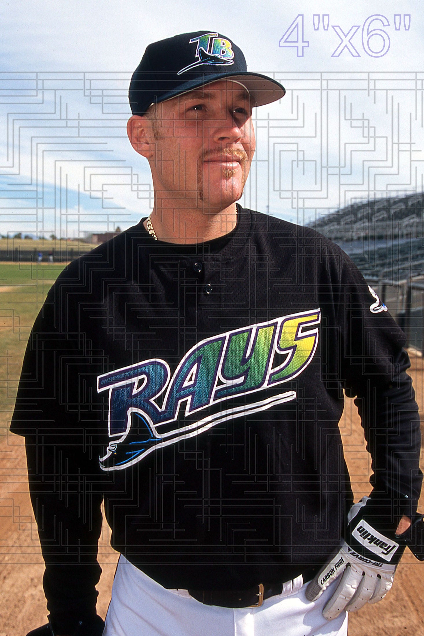Toby Hall - 2000 Tampa Bay Devil Rays - choose a size & style