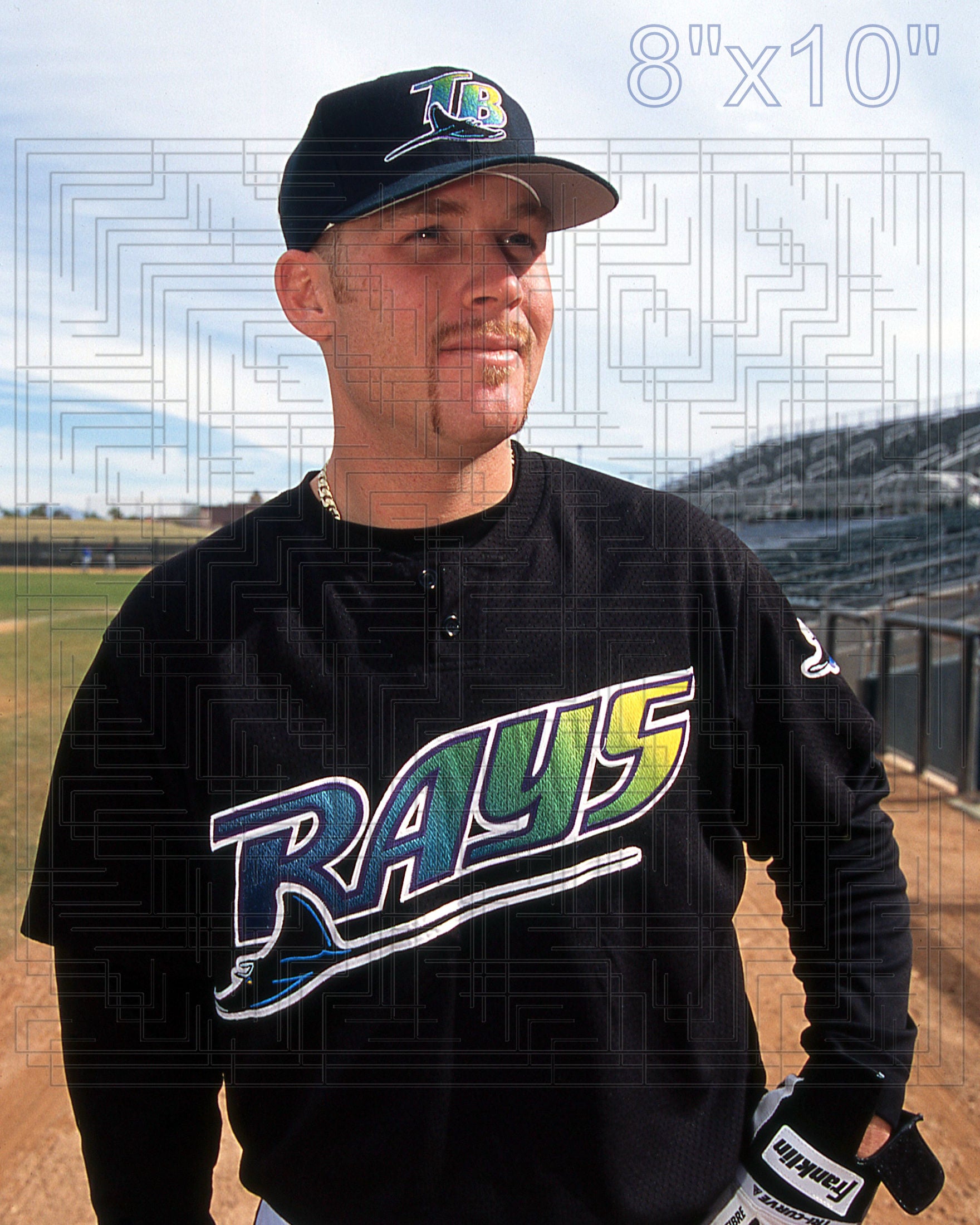 Toby Hall - 2000 Tampa Bay Devil Rays - choose a size & style