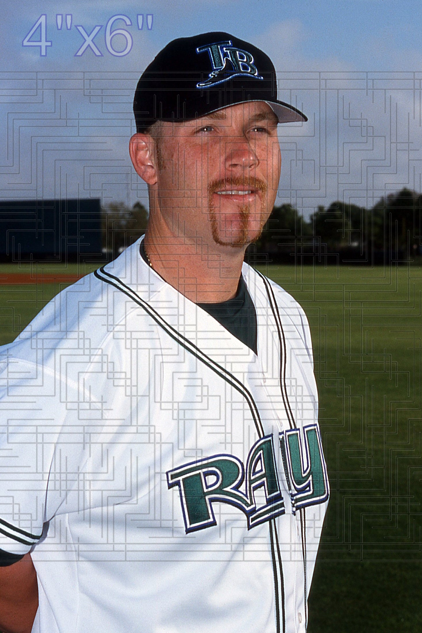Toby Hall - 2003 Tampa Bay Devil Rays - choose a size & style