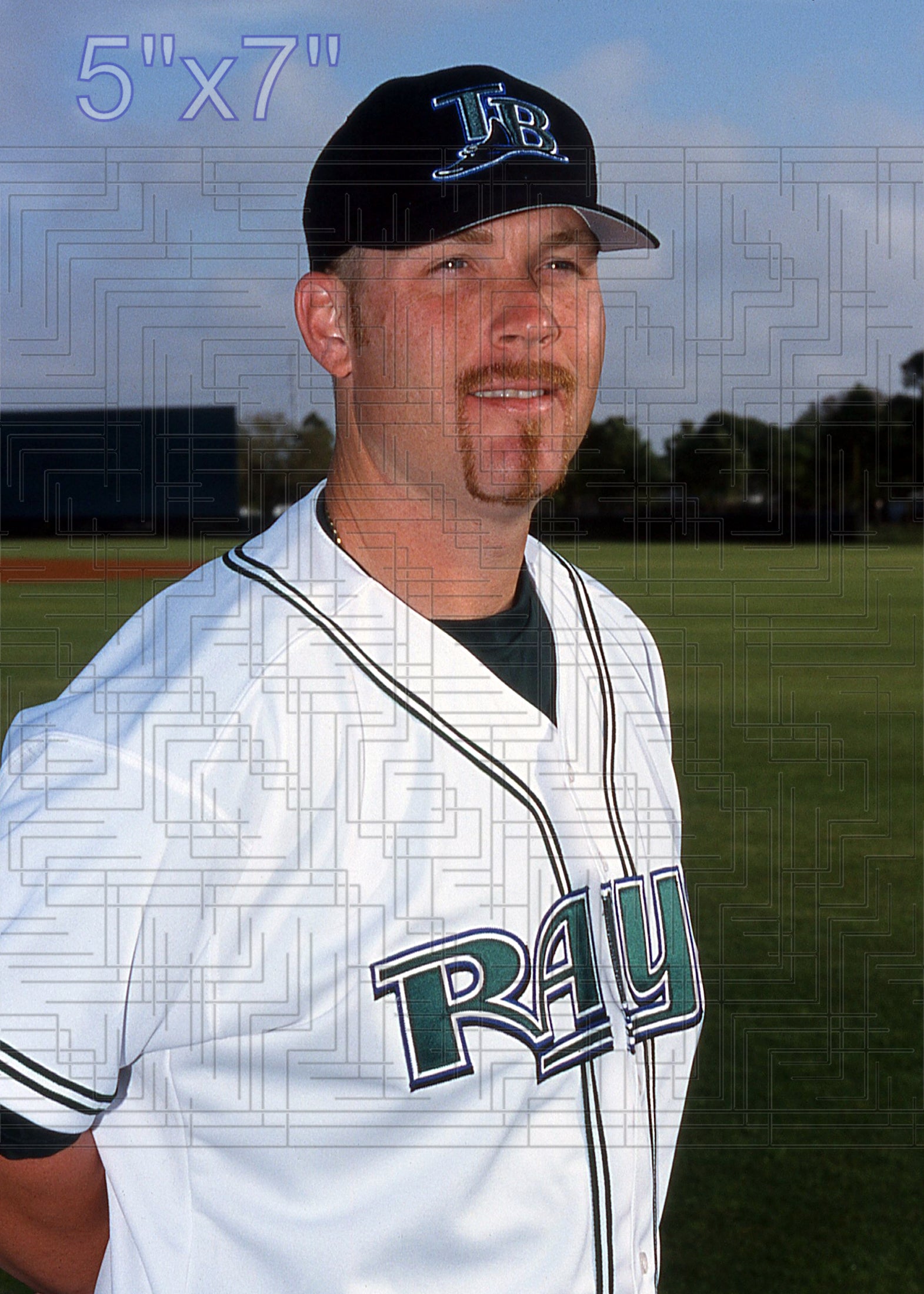 Toby Hall - 2003 Tampa Bay Devil Rays - choose a size & style