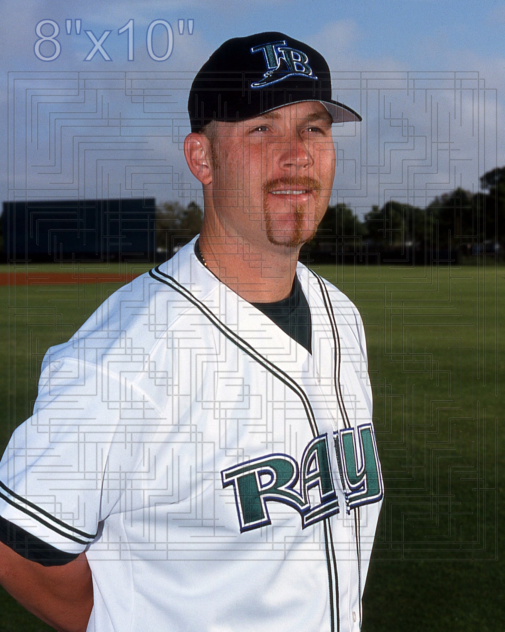 Toby Hall - 2003 Tampa Bay Devil Rays - choose a size & style