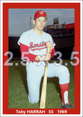 Toby Harrah - 1969 Washington Senators - choose a size & style