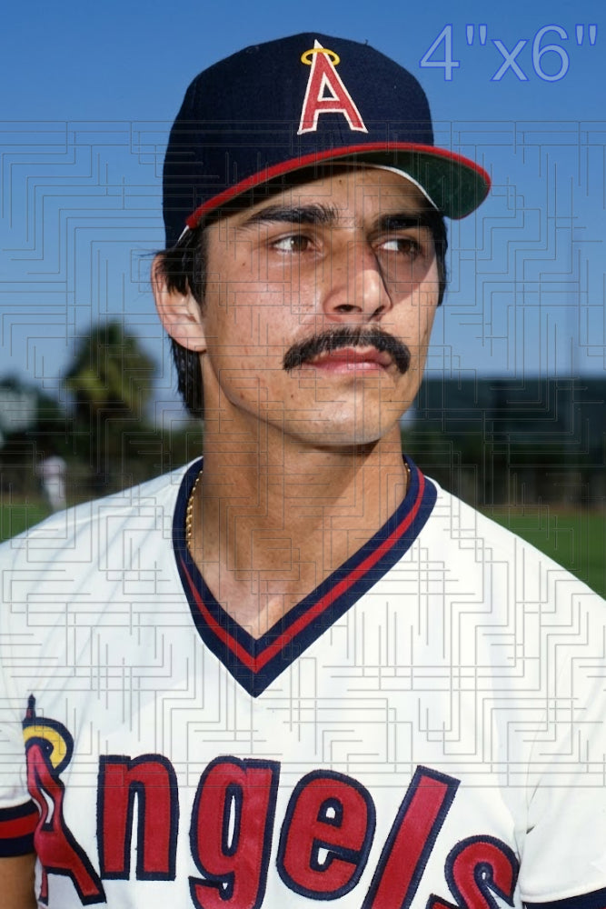 Todd Cruz - 1980 California Angels - choose a size & style