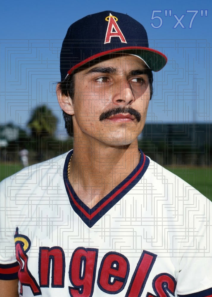 Todd Cruz - 1980 California Angels - choose a size & style