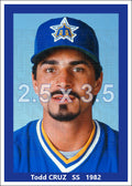 Todd Cruz - 1982 Seattle Mariners - choose a size & style