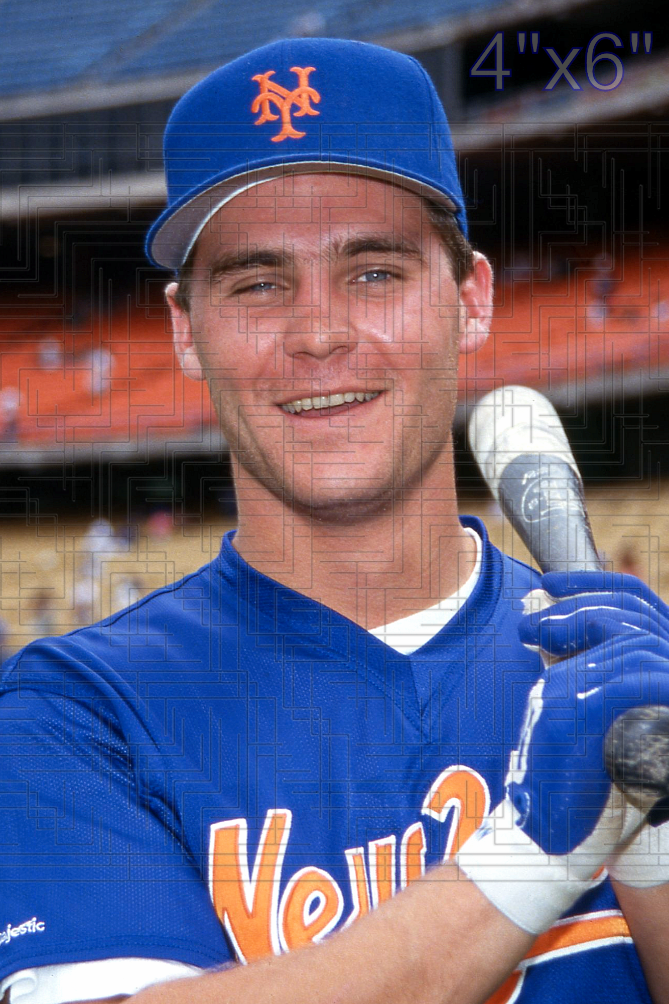 Todd Hundley - 1993 New York Mets - choose a size & style