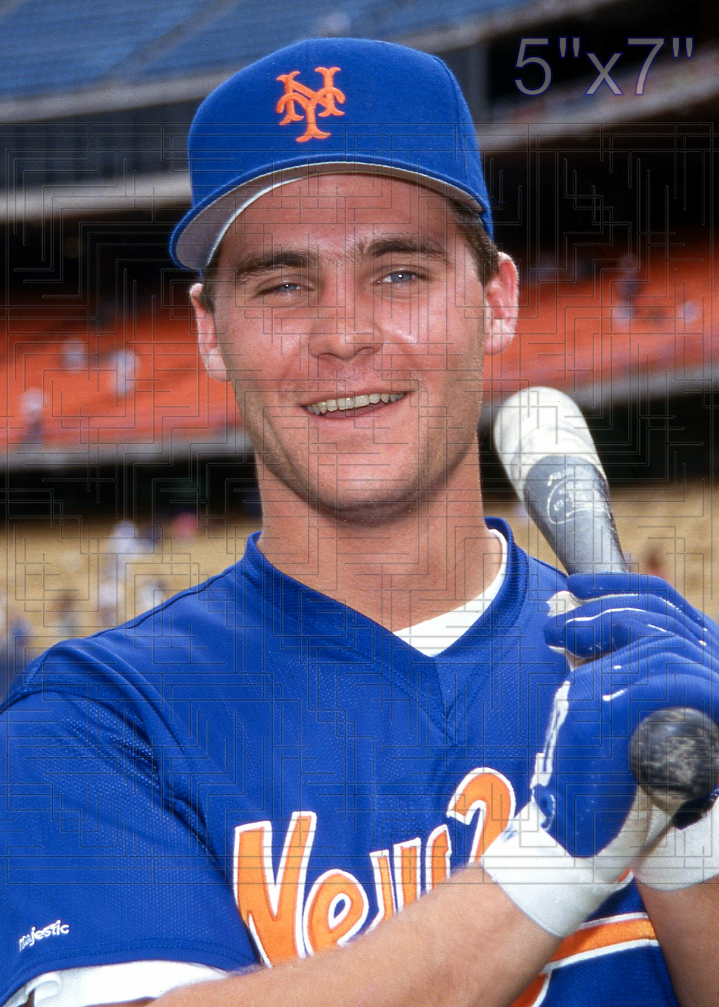 Todd Hundley - 1993 New York Mets - choose a size & style
