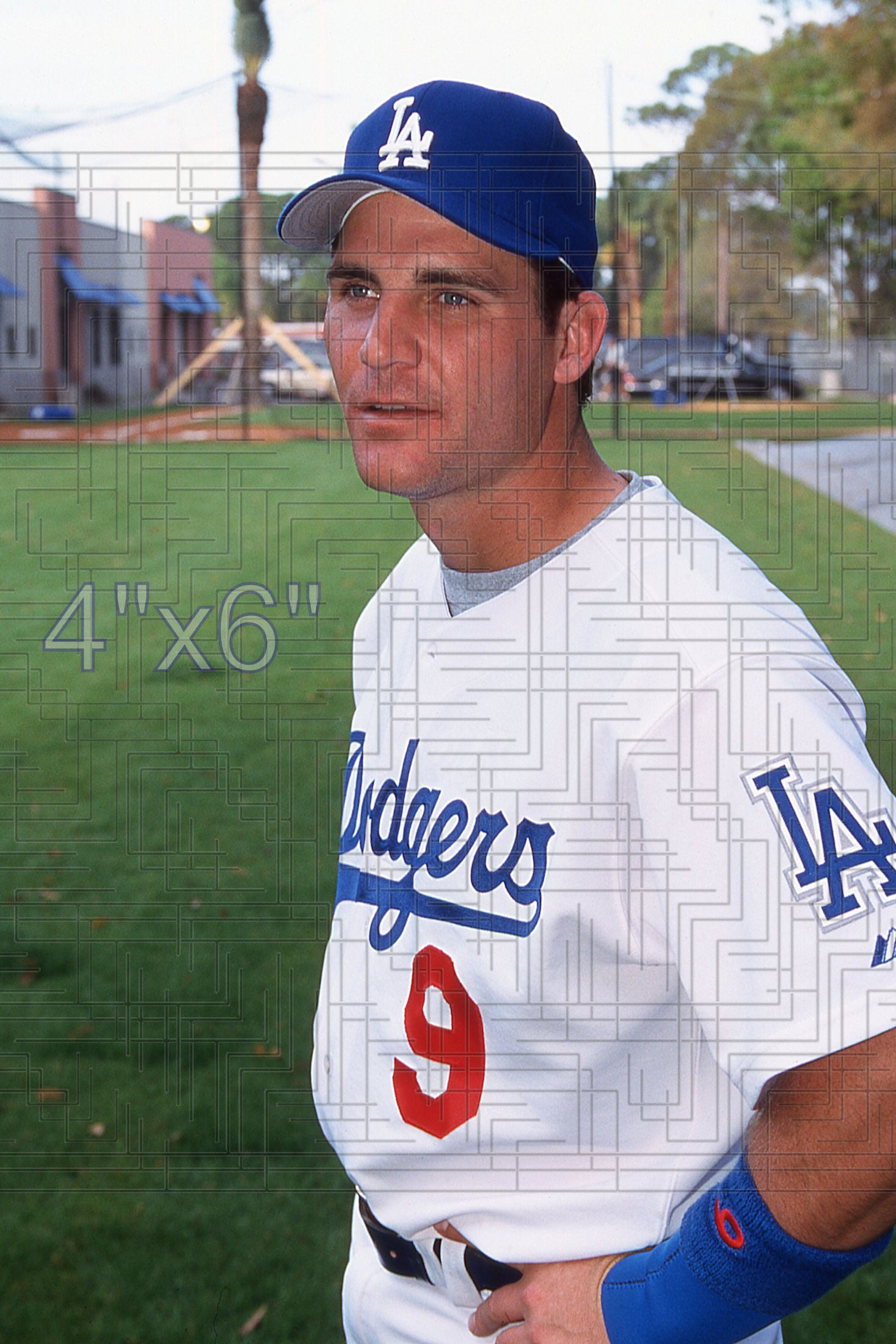 Todd Hundley - 2003 Los Angeles Dodgers - choose a size & style