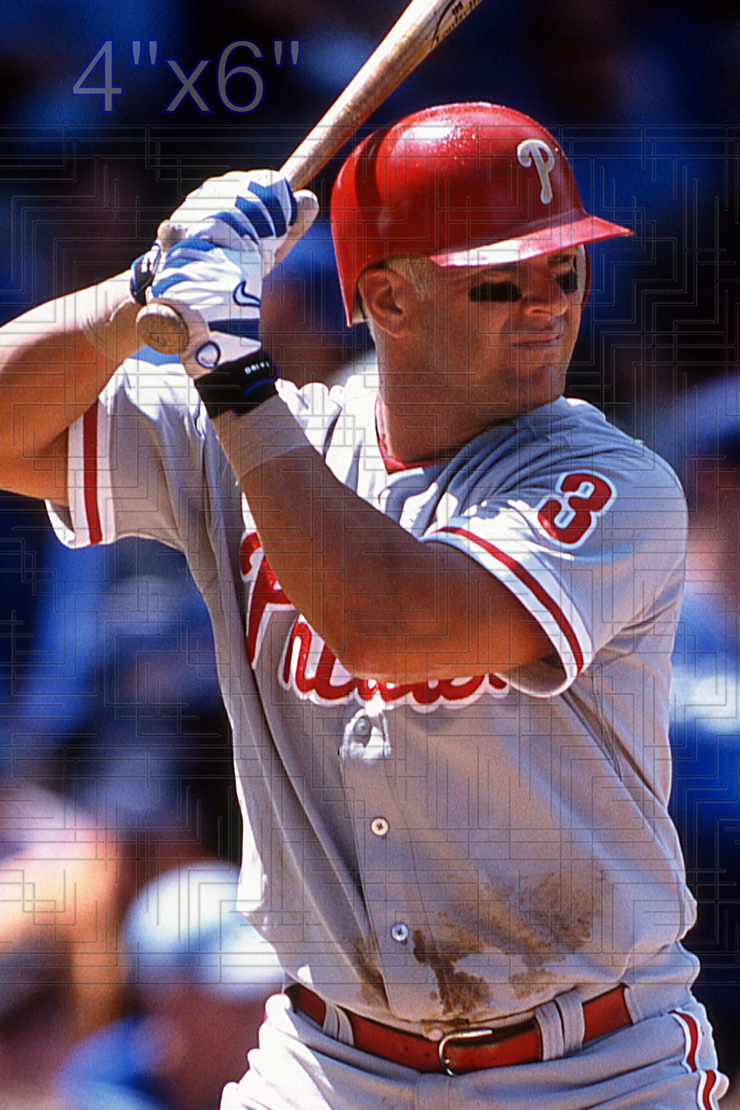 Todd Pratt - 2003 Philadelphia Phillies - choose a size & style