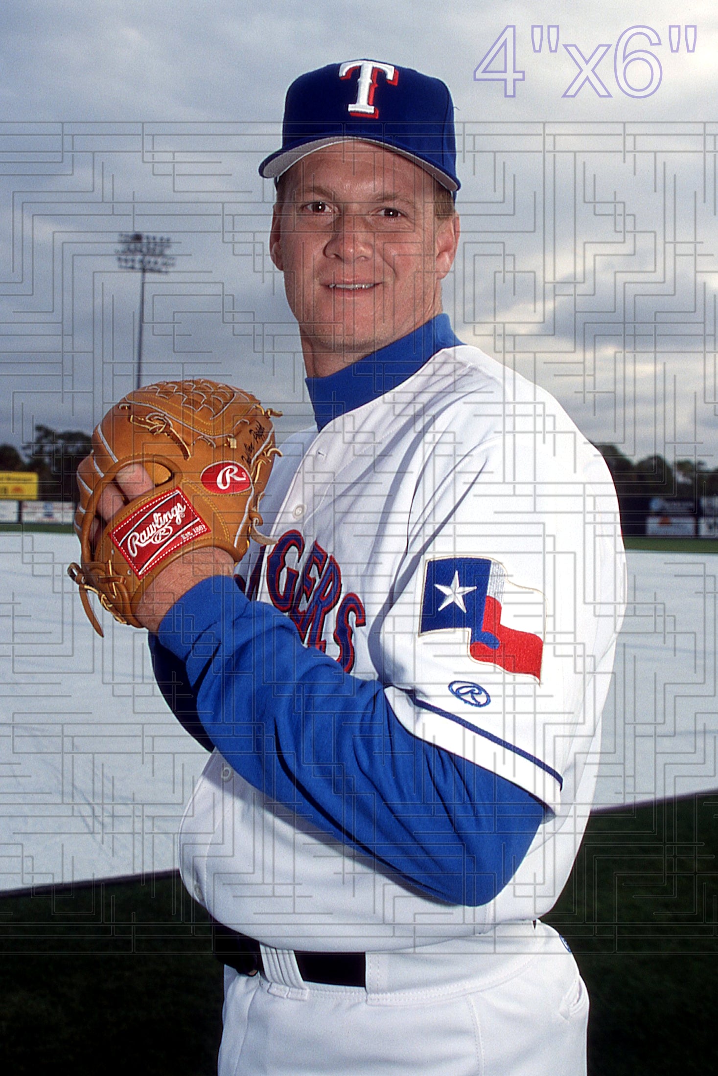 Todd Van Poppel - 2002 Texas Rangers - choose a size & style