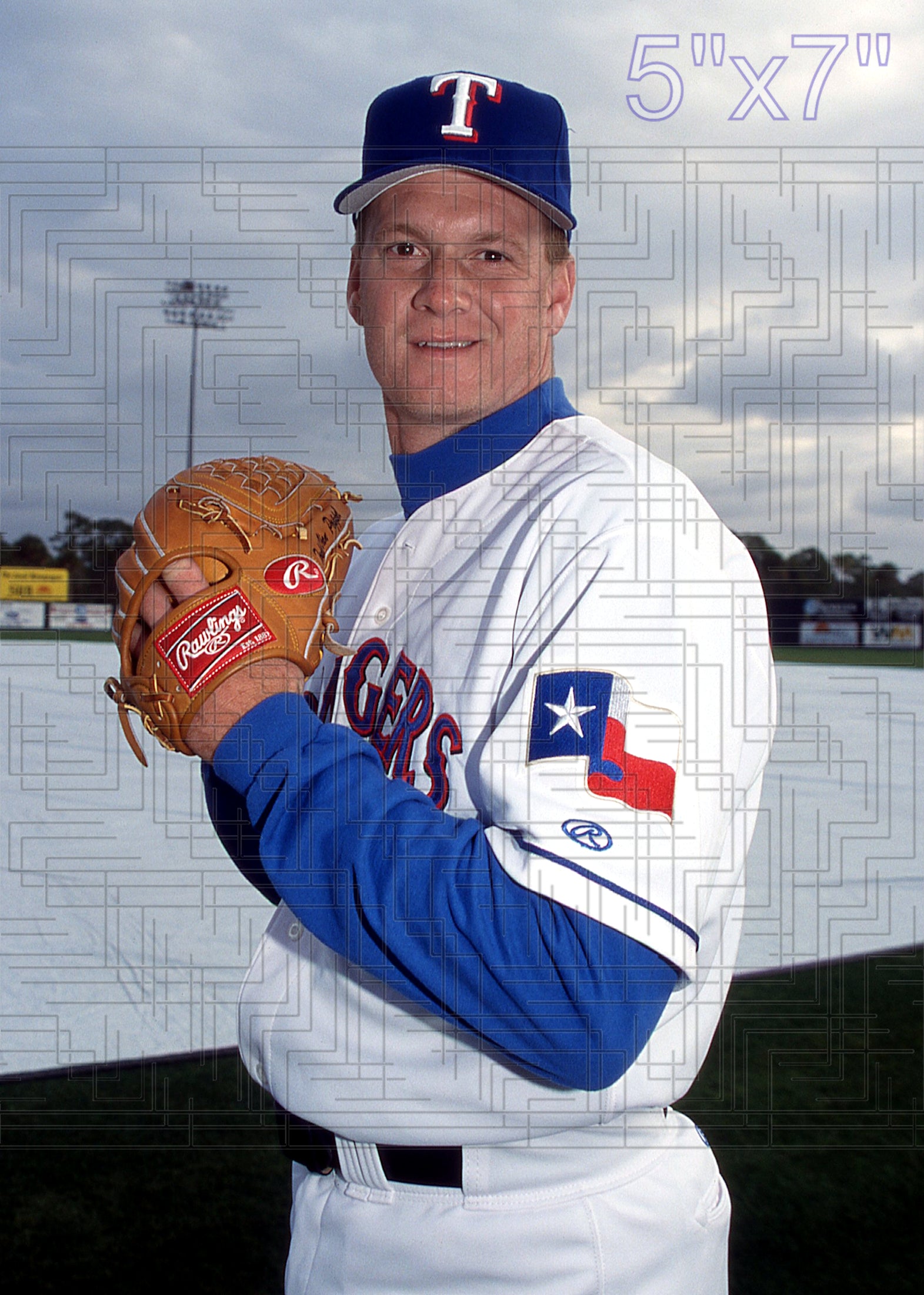 Todd Van Poppel - 2002 Texas Rangers - choose a size & style