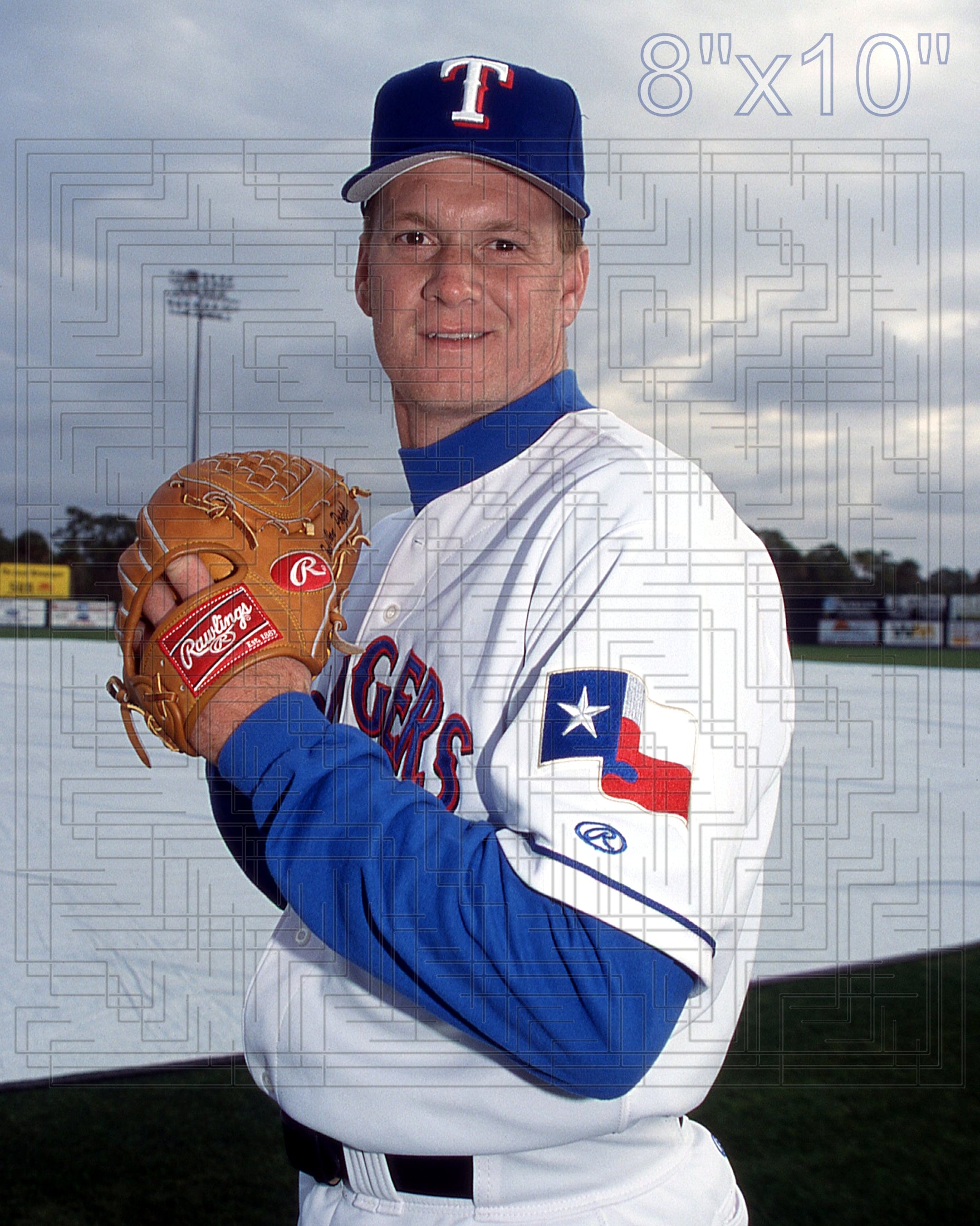 Todd Van Poppel - 2002 Texas Rangers - choose a size & style