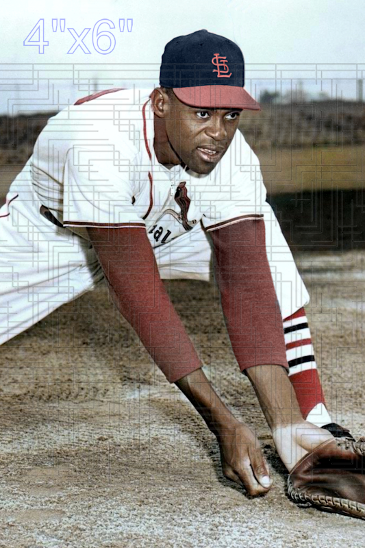 Tom Alston - 1954 St. Louis Cardinals - choose a size & style