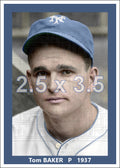 Tom Baker - 1937 New York Giants - choose a size & style