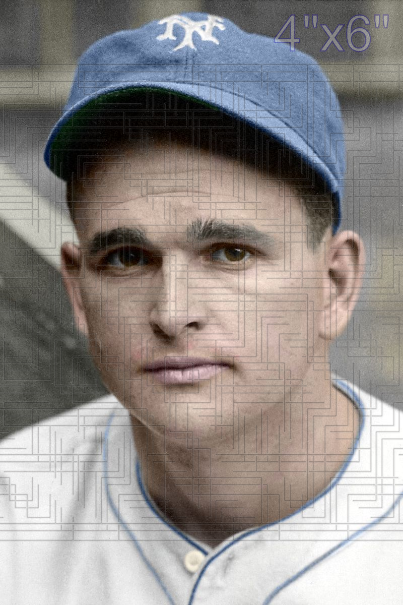 Tom Baker - 1937 New York Giants - choose a size & style