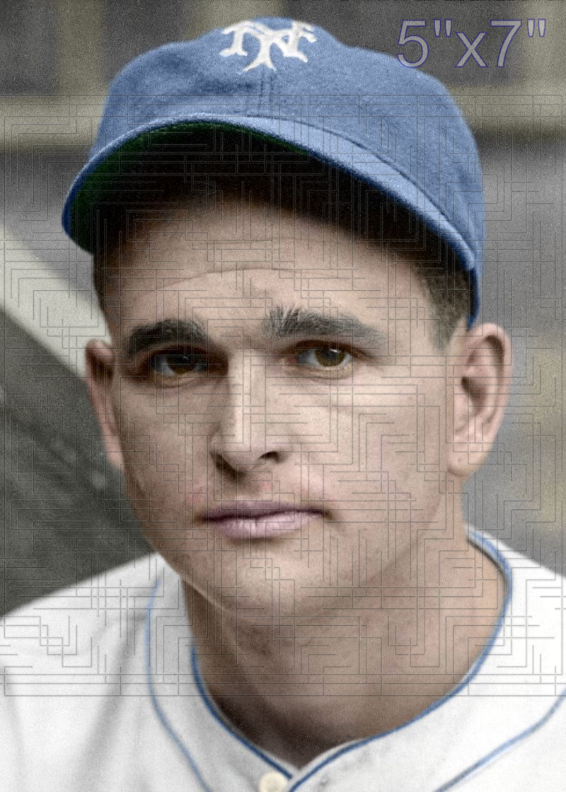 Tom Baker - 1937 New York Giants - choose a size & style