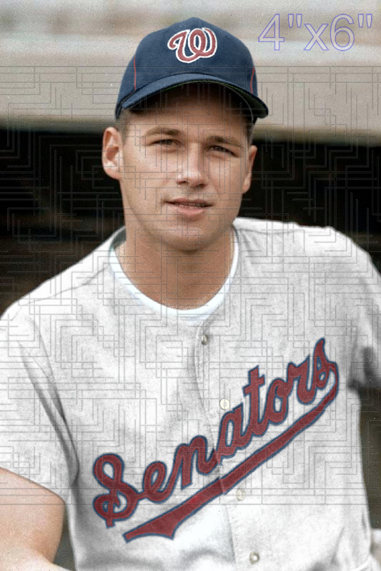 Tom Brown - 1963 Washington Senators - choose a size & style
