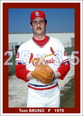 Tom Bruno - 1980 St. Louis Cardinals - choose a size & style