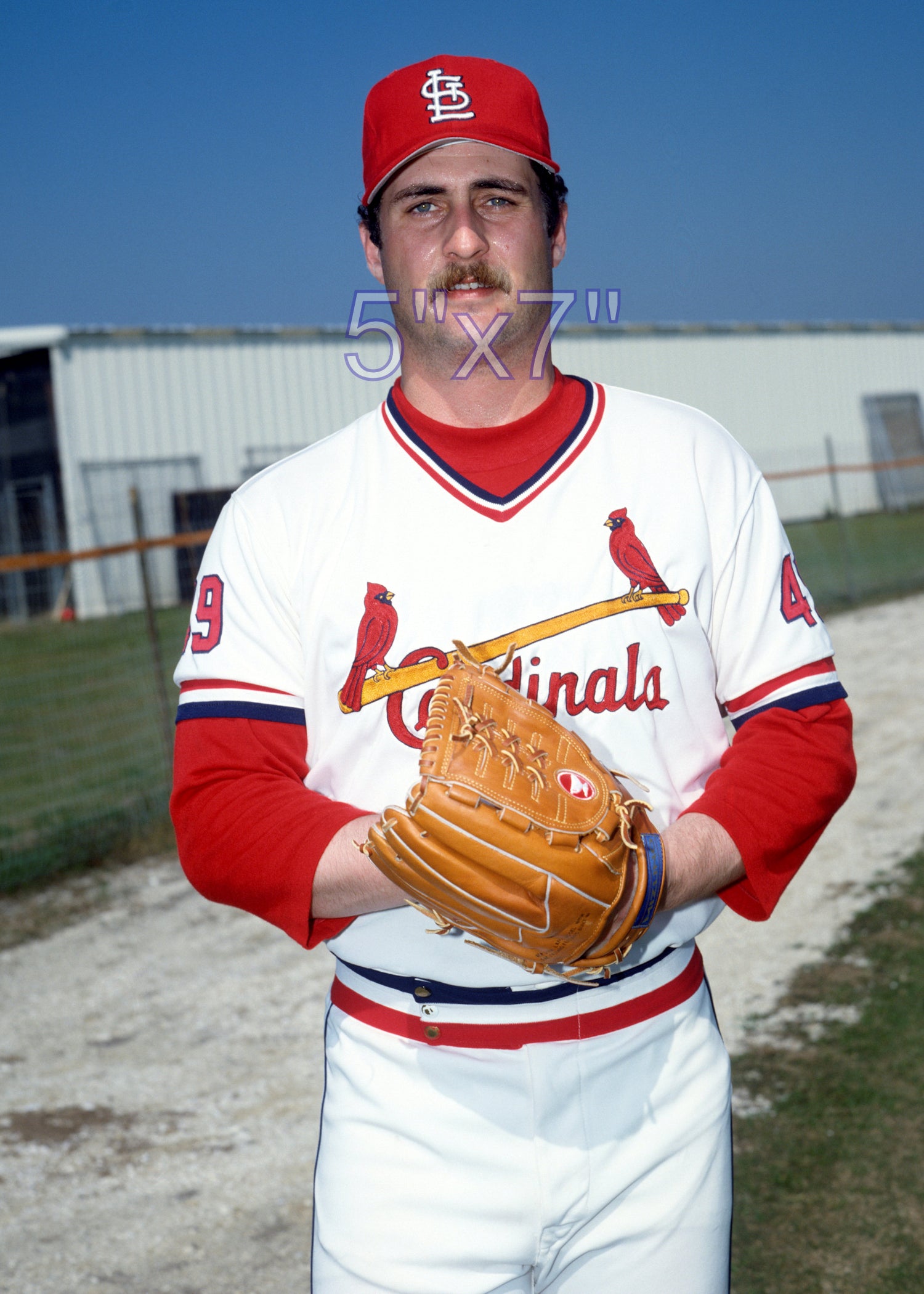 Tom Bruno - 1980 St. Louis Cardinals - choose a size & style