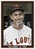 Tom Carey - 1937 St. Louis Browns - choose a size & style