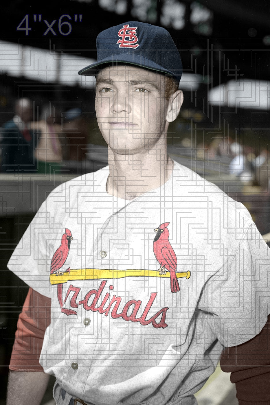 Tom Cheney - 1957-59 St. Louis Cardinals - choose a size & style