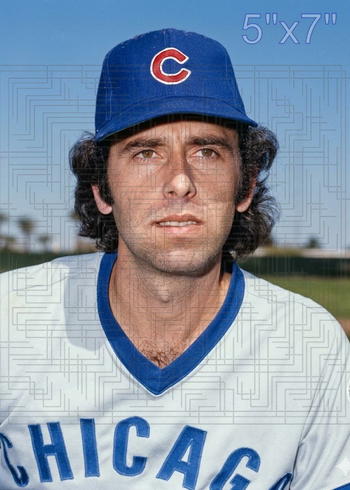 Tom Dettore - 1975 Chicago Cubs - choose a size & style
