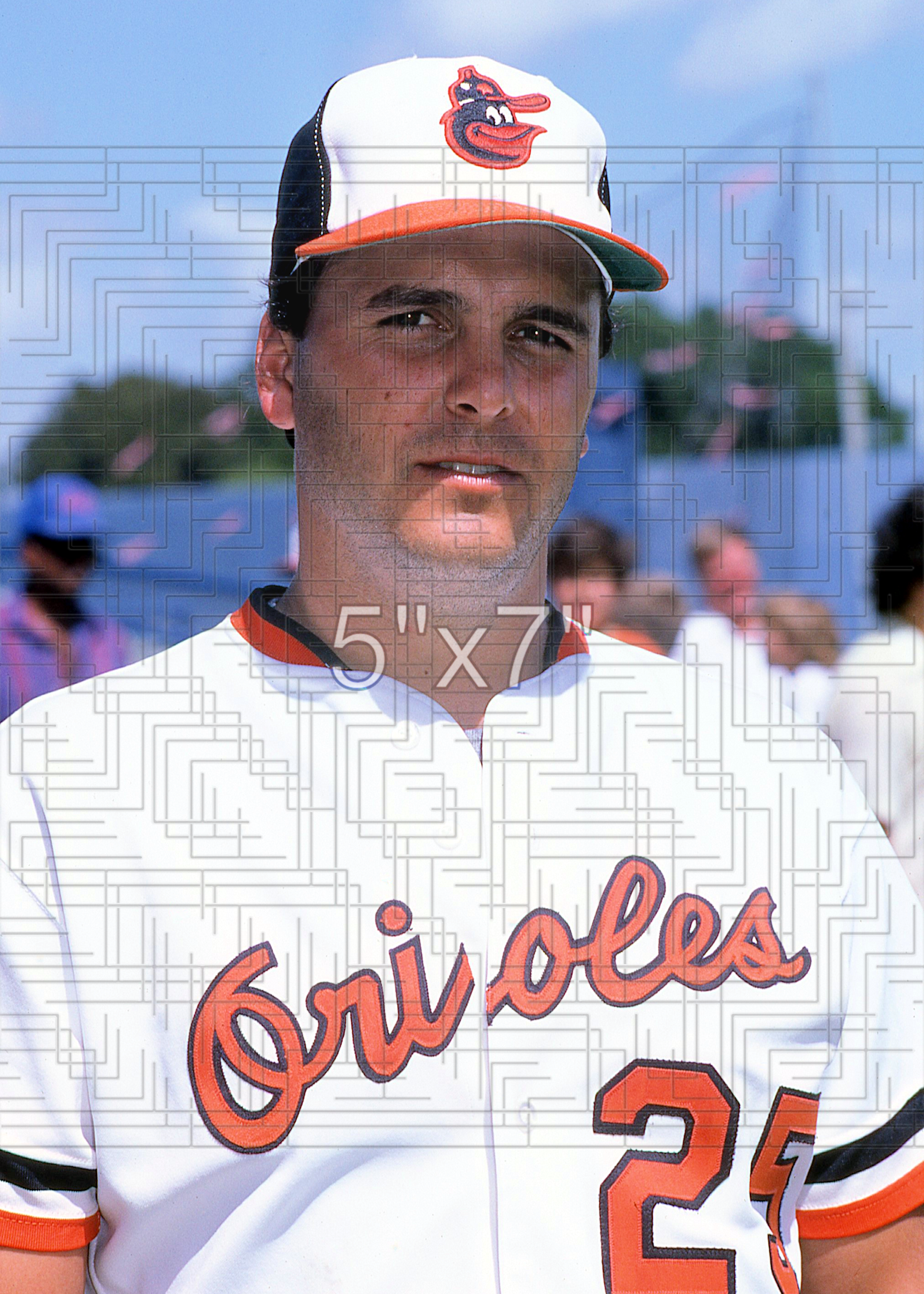 Tom Dodd - 1986 Baltimore Orioles - choose a size & style