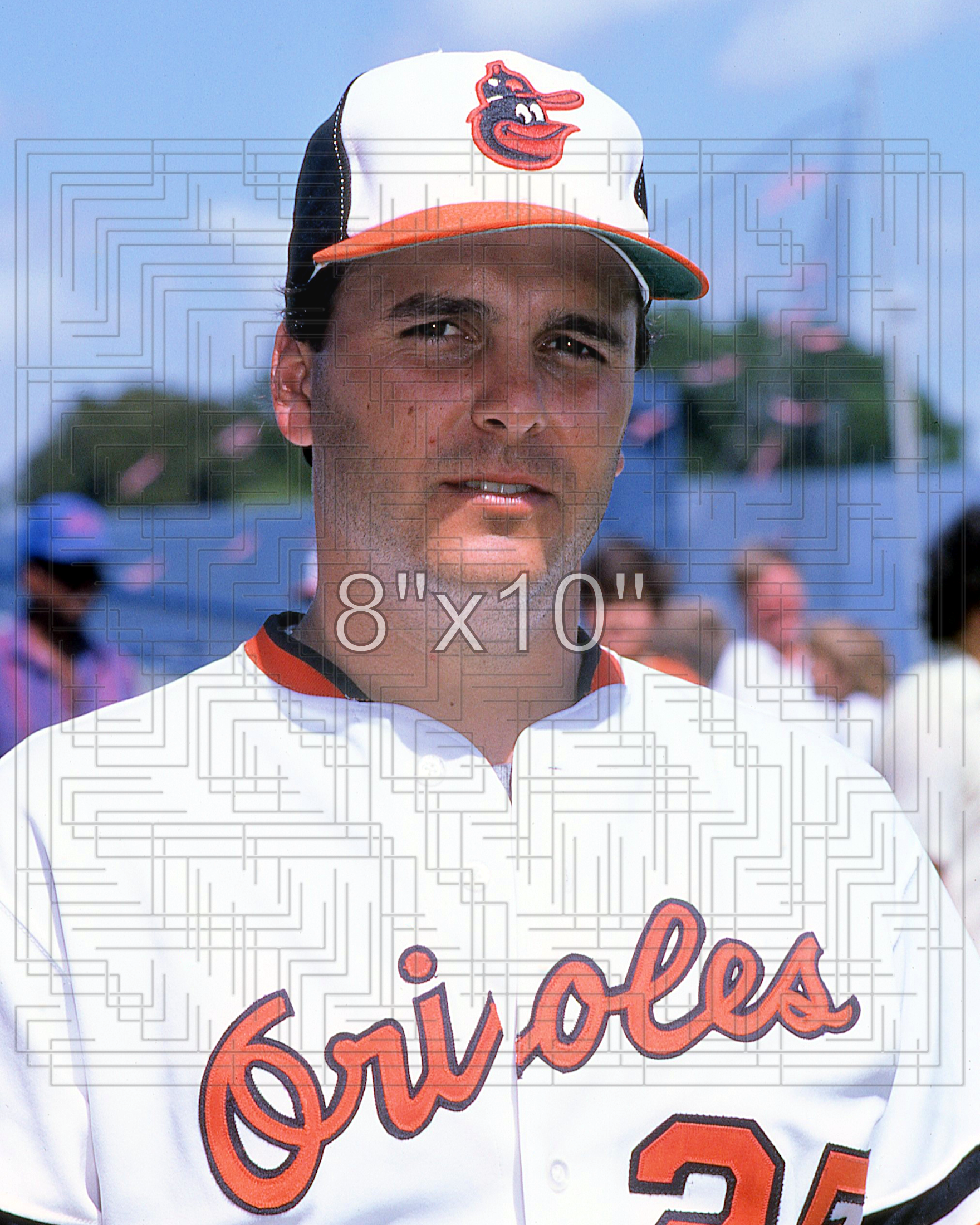 Tom Dodd - 1986 Baltimore Orioles - choose a size & style