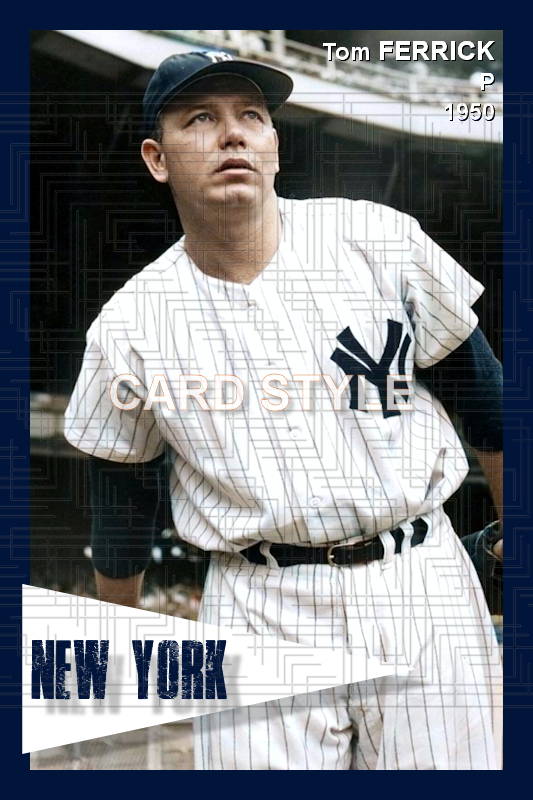 Tom Ferrick - 1950 New York Yankees - choose a size & style