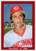 Tom Foley - 1984 Cincinnati Reds - choose a size & style