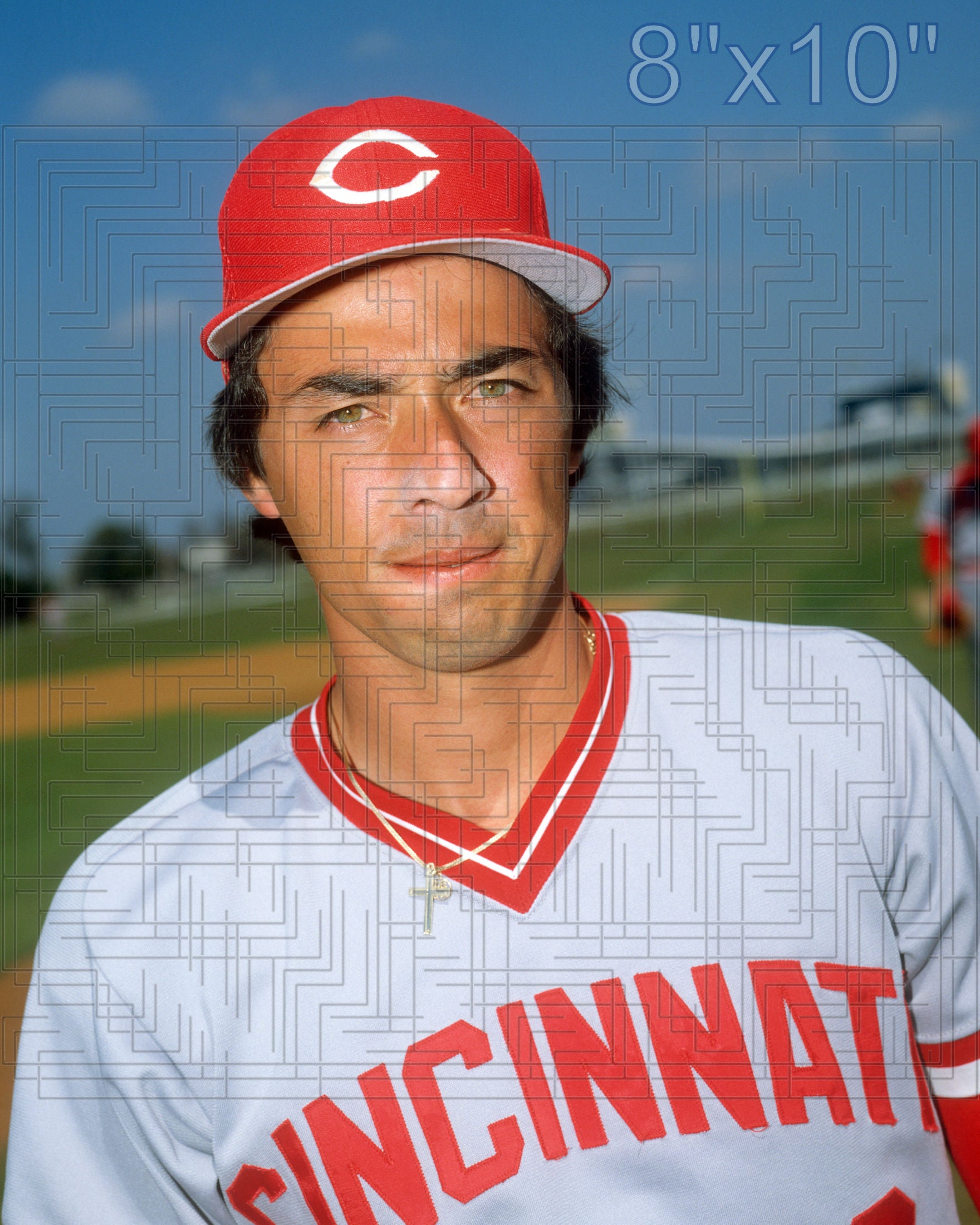 Tom Foley - 1984 Cincinnati Reds - choose a size & style