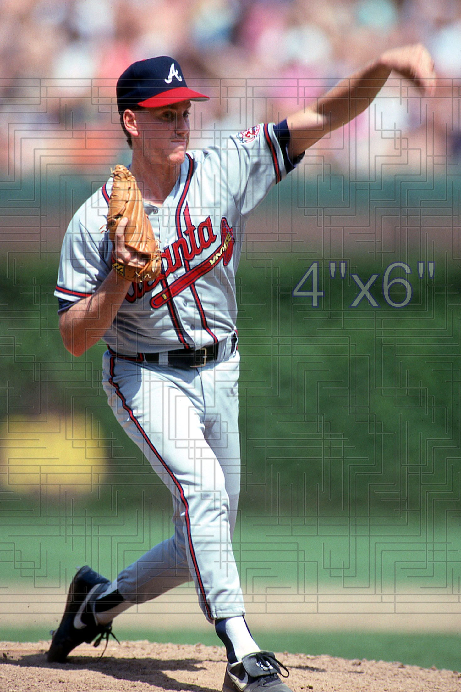 Tom Glavine - 1990 Atlanta Braves - choose a size & style