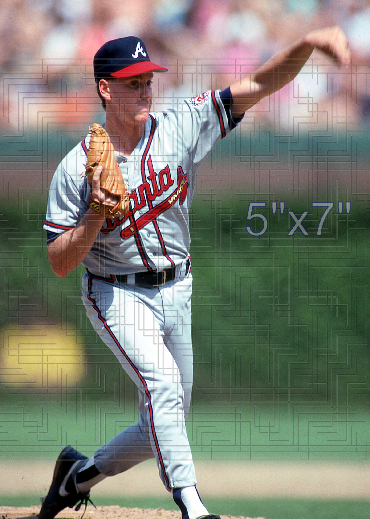 Tom Glavine - 1990 Atlanta Braves - choose a size & style