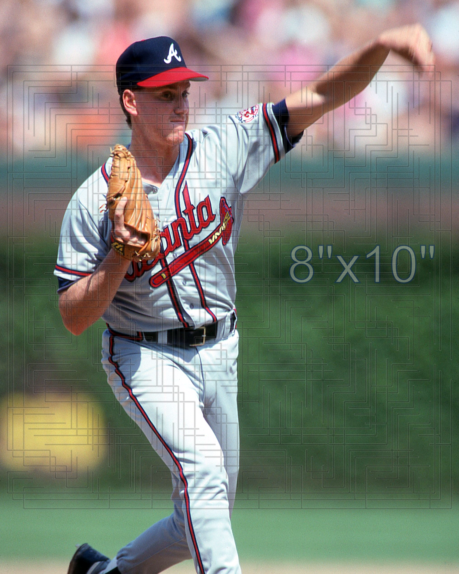 Tom Glavine - 1990 Atlanta Braves - choose a size & style