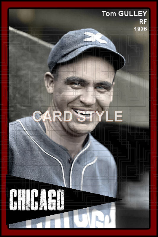 Tom Gulley - 1926 Chicago White Sox - choose a size & style