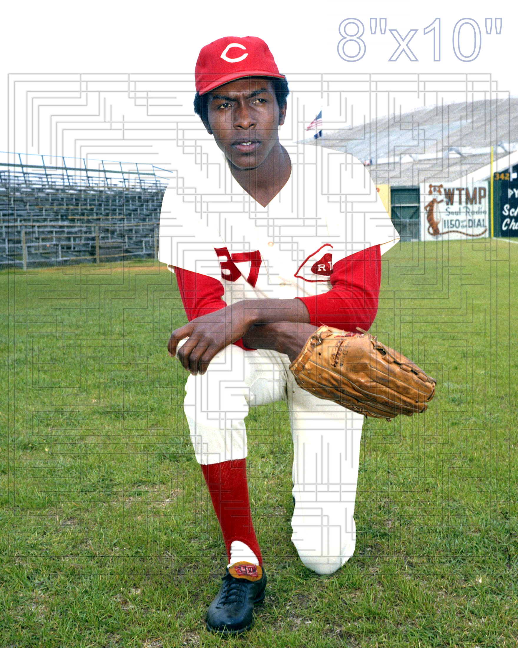 Tom Hall - 1972 Cincinnati Reds - choose a size & style