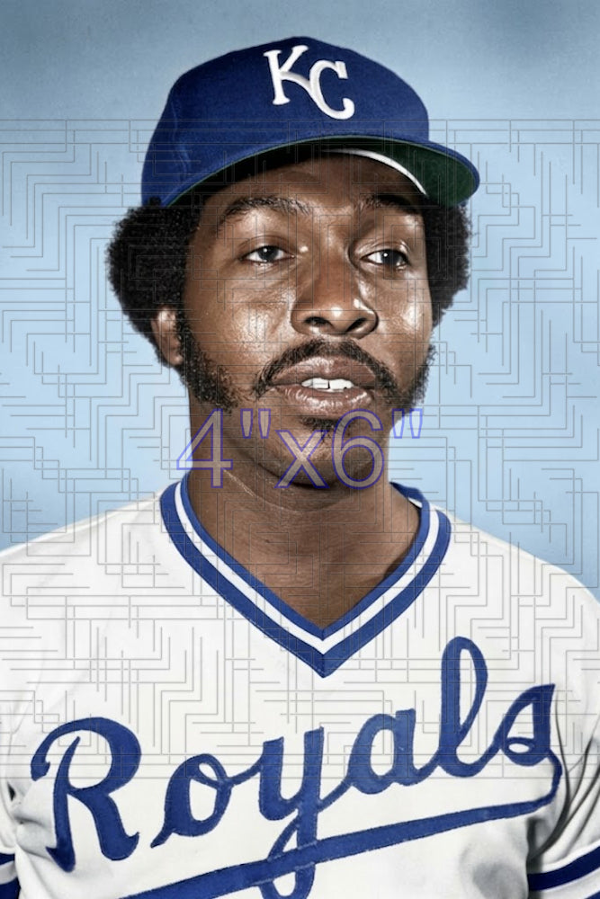 Tom Hall - 1976 Kansas City Royals - choose a size & style